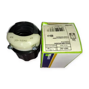 Leviton 3431-GC Grounding Locking Plug