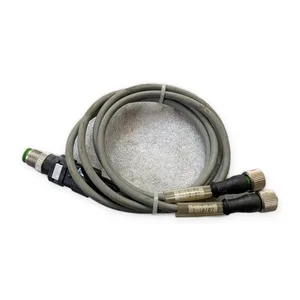 M12 5-Pin Cordset Double Ended Sensor Cable Connector Industrial Automation