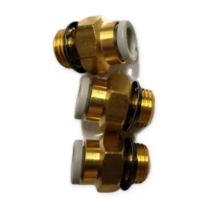 SMC KQ2H06-U01A Brass Male Adapter