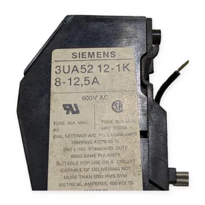 Siemens 3UA52 Thermal Overload Relay