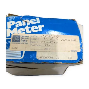 General Electric Type 2543 Analog Panel Meter