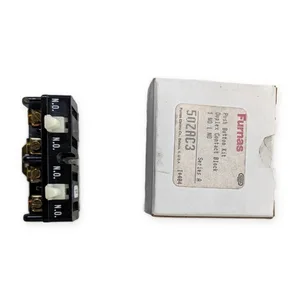 Furnas 50ZAC3 Button Kit Duplex Contact Block