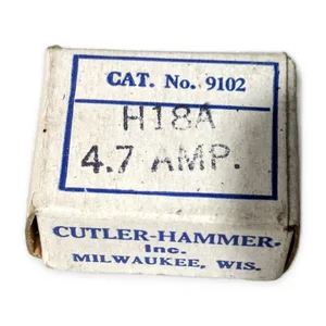 Cutler-Hammer 9102 H18A Overload Heater Coil Element