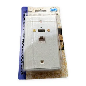 LKG Industries 75-649 Standard White Wall Plate Cover