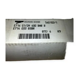 E714 G1/2A 400 BAR Industrial Gauge