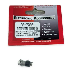 Calrad 4-CONDUCTOR Jack Chassis Mount Solder Lugs – actual item, photo 1 of 6