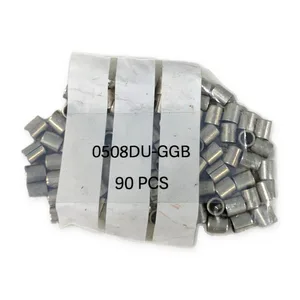 Lot of 90 × GGB 0508DU Self-Lubricating PTFE Plain Bearings (5×7×8 mm)