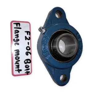 F2-06 2 Bolt Flange Mount Ball Bearing – actual item, photo 1 of 3