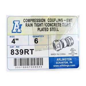 Arlington Steel EMT Compression Coupling