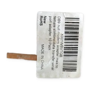 X001WBVTGB DB9 Null Modem Adapter