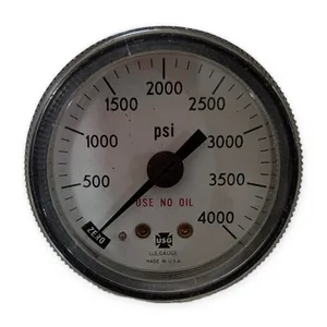U.S. Gauge 0-4000 Gauge