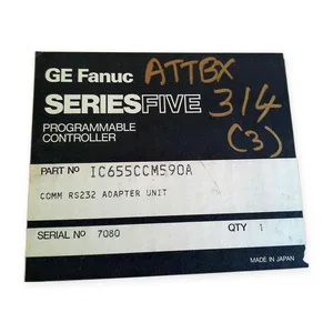 GE Fanuc IC655CCM590A Unit Series Five PLC Controller