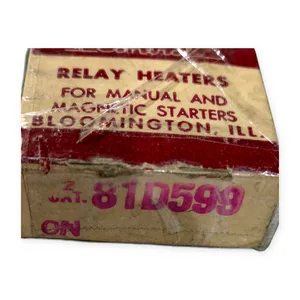 General Electric 81D599 Relay Heater Element Motor
