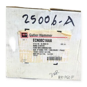 Cutler-Hammer ECN08C1AAA FVNR Motor Starter – actual item, photo 1 of 3