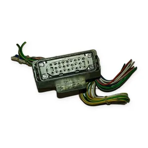 Heavy Duty 25 Pin Connector Insert Han D Type Metal Hood Industrial Multipole