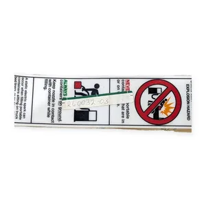 Gilbarco R60032-08 Warning Label Graphic