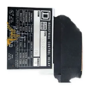 Square D 8501XO20 Type Industrial Control Relay