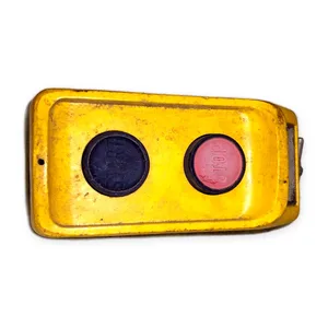 Square D 9001 BW-75Y Pendant Control Station 2 Button