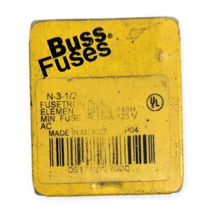 Bussmann N-3-1/2 Fusetron Dual Element Fuse