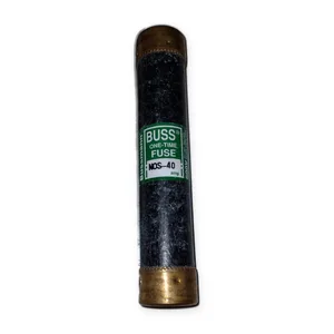 Bussmann NOS-40 One-Time Fuse – actual item, photo 1 of 2