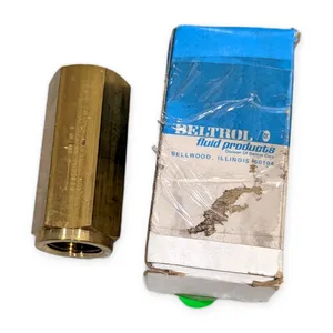 Deltrol EDC35B Brass In-Line Check Valve – actual item, photo 1 of 6