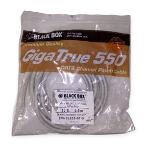 Black Box EVNSL625-0015 550 CAT6 Channel Patch Cable