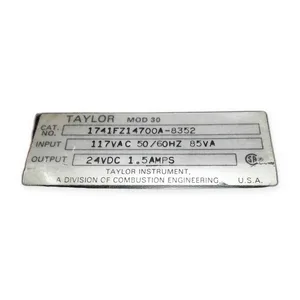 Taylor 1741FZ14700A Mod 30 Power Supply