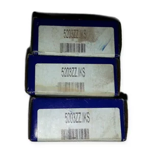 IKS 5203ZZ Double Row Angular Contact Ball Bearing 17 x 40 x 17.5 mm Shielded