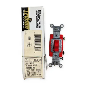 Leviton 1121-2R Grounding Toggle Switch