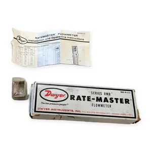 Dwyer F-43 Flow Meter – actual item, photo 1 of 8