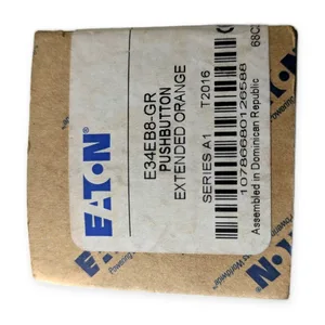 Eaton E34EB8-GR Pushbutton – actual item, photo 1 of 4