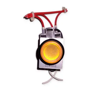 ABB 001-B Amber Pushbutton Operator – actual item, photo 1 of 4