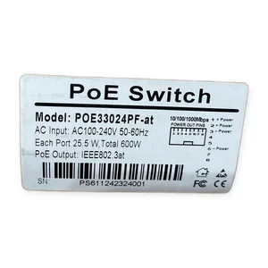 ONV ONV-PoE33016PF-at 16 Port Gigabit PoE Switch