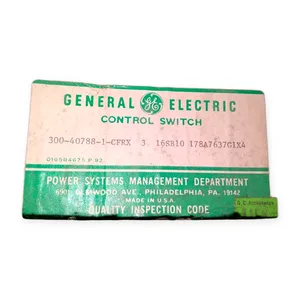 General Electric 16SB10 Controlswitch 3