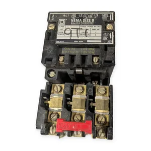 Square D 8536SBG2 Size 0 Magnetic Motor Starter