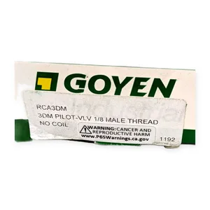 Goyen 10036677 RCA3DM Pilot Valve