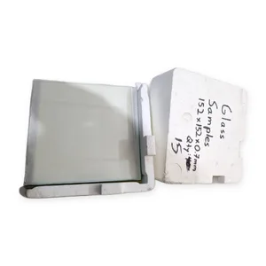 Glass Sample Sheets 152x152x0.7mm Flat Glass Panel Substrate Laboratory – actual item, photo 1 of 4