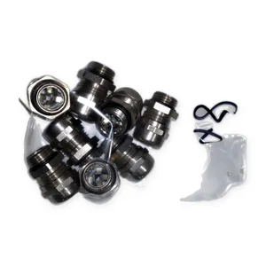 Stainless Steel Cable Gland Connector Strain Relief Fitting Lot of 8 Industrial – actual item, photo 1 of 4