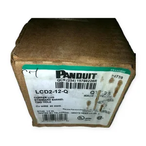 Panduit LCD2-12-Q Copper Compression Lug Terminal