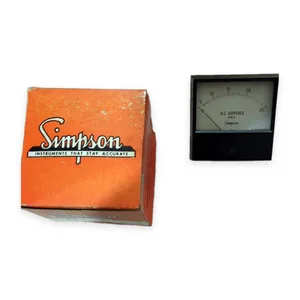 Simbson 2153 Simpson 17702 Analog Panel Meter