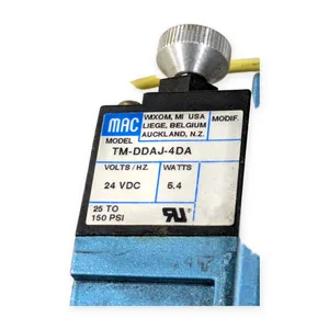 MAC 82A-AC-CKA-TM-DDAP-4DA 4 Way Air Solenoid Valve