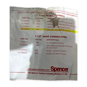 SPENCER 1-1/2" ELBOW JOINT HOSE CONNECTOR ASSEMBLY – actual item, photo 1 of 6