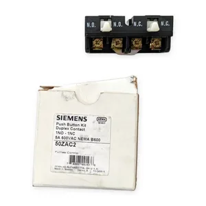 Siemens 50ZAC2 Button Kit Duplex Contact Block