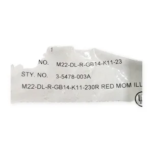 Eaton M22-DL-R-GB14-K11-23 Pushbutton