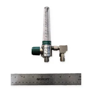 Recision Medical Oxygen Flow Meter 90 LPM Float Flowmeter