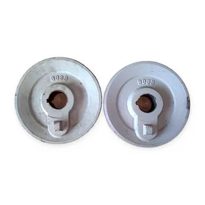 Grooved V-Belt Pulley Sheave 889B Cast Iron 8.5-9 In Keyed Bore Industrial Each – actual item, photo 1 of 3