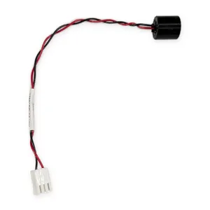 Panel Indicator Pilot Light Round Black Housing Clear Lens Wire Leads Connector