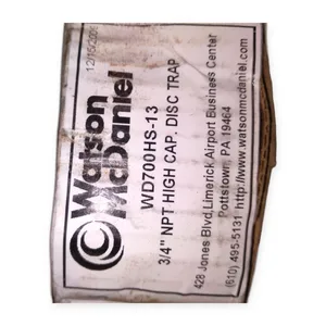 Watson Mcdaniel WD700HS-13 Valve
