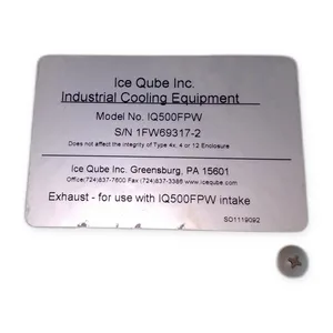 ICE IQ500FPW Cooling Equipment Exhaust Panel
