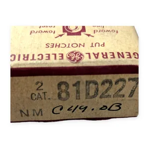 General Electric 81D227 Relay Heater Element Motor